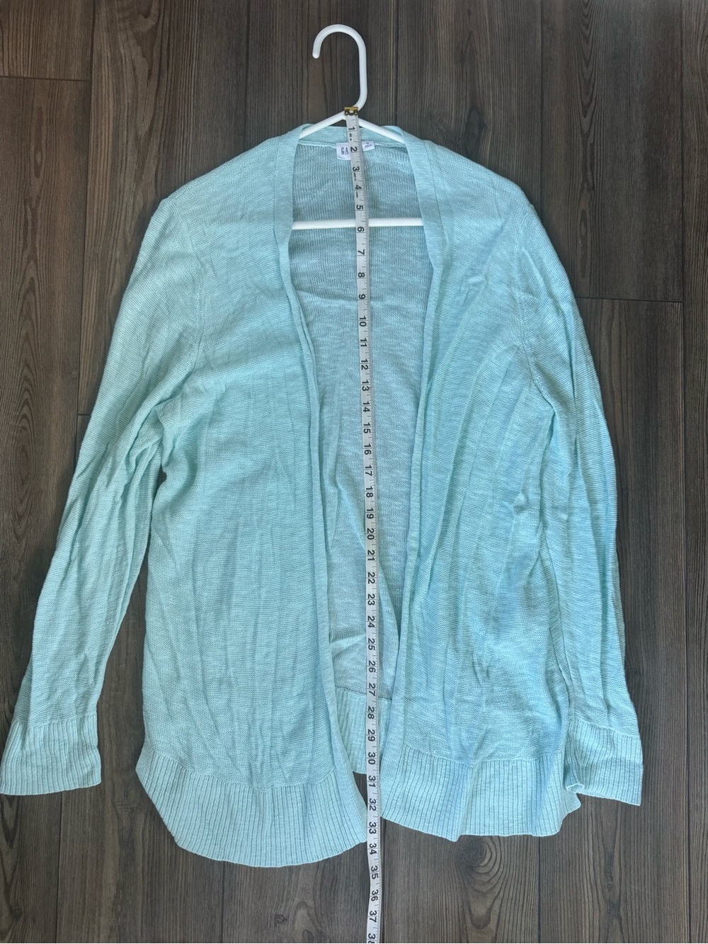 GAP Light Blue sea green Open-Front Women's Cardigan